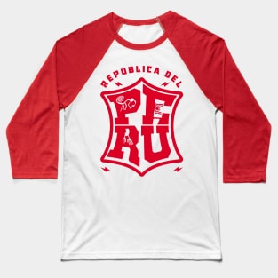 República del Perú Baseball T-Shirt